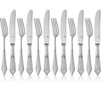 WMF Fächer Dessertbesteck-Set, 12-teilig, Cromargan protect® 3201112830 4000530712714