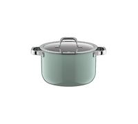 WMF Faitout FUSIONTEC MINERAL PRO 24cm/6,4l Eucalyptus Haze vert clair