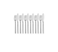 WMF Fischbesteck Set 12 teilig NUOVA Cromargan argent