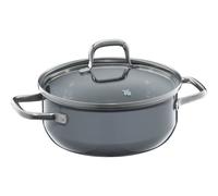 WMF Fusiontec Essential Bratentopf mit Deckel, 20 cm, Calm Grey 3201112790 4000530744005