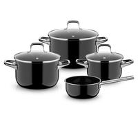 WMF Fusiontec Essential Pro, Topf-Set, 4-teilig, Black 3201114047 4000530759412