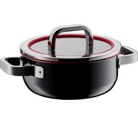 WMF Fusiontec Functional Bratentopf mit Glasdeckel, 20 cm, Black 3201111693 4000530702180