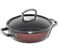WMF Fusiontec Mineral 0515845290 Sauteuse 24 cm, cuisson parfaite, résultats de cuisson homogènes, anti-rayures, facile à nettoyer, fabriquée en Allemagne, quartz rose