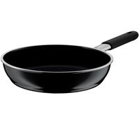 WMF Fusiontec Mineral poêle à frire à induction 24 cm, céramique high-tech, housse amovible en silicone anti-chaleur, résistant aux rayures, noir
