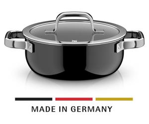 WMF Fusiontec Mineral Pro, Bratentopf mit Deckel, 20 cm, Black 3201114007 4000530758927