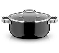WMF Fusiontec Mineral Pro, Bratentopf mit Deckel, 24 cm, Black