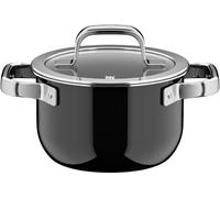WMF Fusiontec Mineral Pro, faitout avec couvercle, 16 cm, matériau anti-rayures, faitout à induction, adapté à tous les feux, Fabriqué en Allemagne, noir, 0518645290