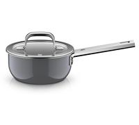 WMF Fusiontec Mineral Pro, Stielkasserolle mit Deckel, 16 cm, Platinum 3201114124 4000530760197