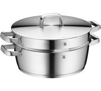WMF Iconic Cocotte avec insert de cuisson vapeur 28 cm
