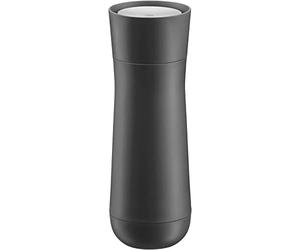 WMF Impulse Gobelet isotherme 350 ml avec fermeture automatique, ouverture à 360°, garde les boissons chaudes/froides pendant 1 à 2 h, gris foncé
