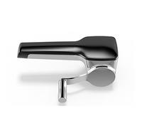 WMF Kitchen classics Râpe à fromage 20 x 14 x 8 cm, moulin à fromage avec râpe à tambour, acier inoxydable Cromargan, râpe à parmesan, convient également pour gaucher Noir