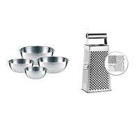 WMF Küchenschüssel GOURMET SET 4 TLG. 0645709990 & Vierkantreibe [Haushaltswaren]