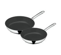 WMF Poêles 0741609990 – Lot de 2, Cromargan, revêtement céramique G