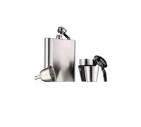 WMF Manhattan Flachmann-Set 6 pièces Cromargan argent