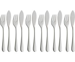 WMF Merit Fischbesteck-Set, 12-teilig, Cromargan protect® 3201112836 4000530652867