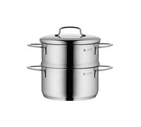 WMF Mini cuiseur vapeur de légumes Ø16 cm – 1,5 l, acier inoxydable Cromargan, induction