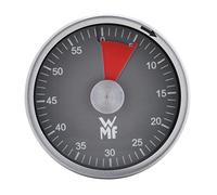 WMF Minuteur magnétique en Acier Inoxydable Cromargan avec 60 Minutes, Affichage du Temps restant, Alarme sonore