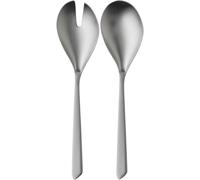 WMF Neo Couverts à salade en acier inoxydable 25 cm Fourchette à salade Cuillère de service Cromargan Protect mat Résistant aux rayures Passe au lave-vaisselle