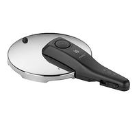 WMF Perfect Couvercle de rechange pour autocuiseur 2,5 l, autocuiseur 18 cm, acier inoxydable Cromargan poli, poignée en plastique, 2 niveaux de cuisson, régulateur de cuisson à une main