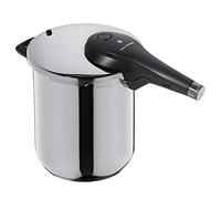 WMF Perfect Premium One Pot Schnellkochtopf Induktion 8,5l, Dampfkochtopf 22 cm, Nudeltopf Cromargan Edelstahl poliert, 2 Kochstufen, Kochtopf groß, All-In-One-Drehknopf