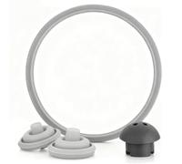 WMF Pièces de rechange pour autocuiseur 3 pièces WMF Perfect Kit de pièces de rechange pour autocuiseur Joint d'étanchéité de l'autocuiseur Valve de sécurité Valve indicateur de pression