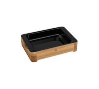 WMF Plat à four Fusiontec 36x26cm Noir noir