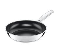 WMF Poêle en céramique Durado 24 cm, fond universel TransTherm, facile à nettoyer, Poêle + casserole, Argent