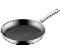 WMF Profi Resist poêle à frire à induction 24 cm, matériau multicouche entièrement revêtu, structure en nid d'abeille, poignée en acier inoxydable, convient pour le four