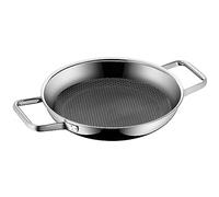 WMF Poêle de service ProfiResist 24 cm – Acier inoxydable, PermaDur antiadhésif, Induction & four