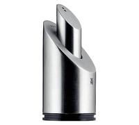 WMF Salière et Poivrière BASIC 'TWO IN ONE' 06.6105.6030 en Acier Inoxydable 18/10, Gris, Rond avec Base, 8,6 x 5 x 1 cm, 5 oz, Set de Shaker à Sel et Poivre