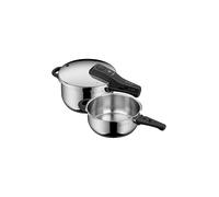 WMF Set de cocottes-minutes PERFECT 4,5l + 3l Cromargan argent