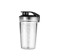 WMF Shaker en Verre, 530 ml, Gradué avec Couvercle, pour Blender Kult Pro et Kult X FS-1000050218
