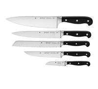WMF top class Plus set de couteaux 5 pièces, fabriqué en Allemagne, 5 couteaux forgés, couteaux de cuisine, coupe performante, lame en acier spécial