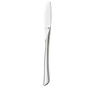 WMF Virginia couteau de table 23,3 cm, couteau à manche creux, couteau avec lame insérée, couteau de table Cromargan protéger partiellement mat, résistant aux rayures, passe au lave-vaisselle