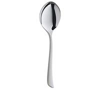 WMF Virginia cuillère de service 23,8 cm, couverts de service, Cromargan protéger partiellement en acier inoxydable mat, résistant aux rayures, va au lave-vaisselle