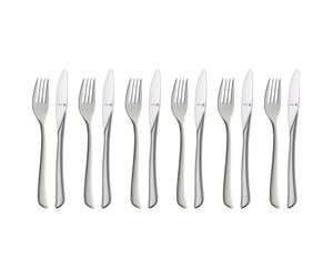 WMF Virginia Dessertbesteck-Set, 12-teilig, Cromargan protect® 3201112834 4000530644190