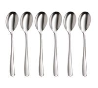 WMF Ensemble de cuillères à expresso Vision – 6 pièces, Cromargan Protect 10,8 cm, inox mat