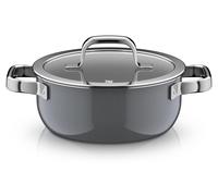 WMF WMF FT Mineral Pro Pots Fusiontec Mineral Pro, Bratentopf mit Deckel, 20 cm, Platinum Platinum grau