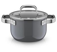 WMF WMF FT Mineral Pro Pots Fusiontec Mineral Pro, Kochtopf mit Deckel, 16 cm, Platinum Platinum grau