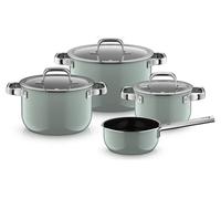 WMF WMF FT Mineral Pro Pots Fusiontec Mineral Pro, Topf-Set, 4-teilig, Eucalyptus Haze mintgruen