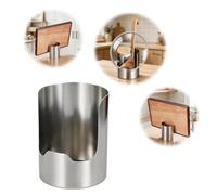 WMFASBAG 2 En 1 Support De Couvercle Poêle En Acier Inoxydable | REPOSE-CUILLÈRE, ORGANISEUR POUR COMPTOIR : Stockage vertical compact, bords arrondis, facile à nettoyer, acier inox, stable,