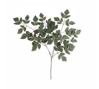 Wmqbjta Feuillage Décoratif Branche d'Érable Artificielle Faux Végétal Tige Feuille Couleurs Saisonnières Texture Riche Formable sans Arrosage Adapté aux, Vert Automne