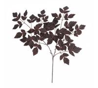 Wmqbjta Feuillage Décoratif Branche d'Érable Artificielle Faux Végétal Tige Feuille Couleurs Saisonnières Texture Riche Formable sans Arrosage Adapté aux, Jaune Automne