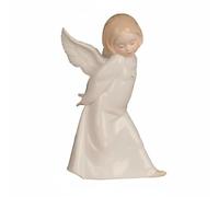 Wmqbjta Figurine Ange en Céramique Figurine Statuette Sculpture Ornement Texture Douce et Raffinée avec Posture Élégante Décoratif pour de Sérénité Adaptée au, Hw-029