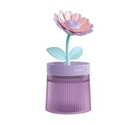Wmqbjta Mini, Diffuseur D'arômes, Veilleuse, Portable et Silencieux, Par USB, En Polypropylène et Silicone, Idéal pour La, Violet