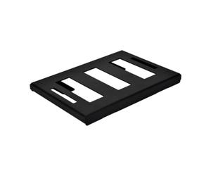 Wmqbjta Platine de Montage Support Support de Boîte à Outils Équerre de Fixation Porte Boîte Robuste En Fer pour Système de Rangement Montage Aisé Adapté Aux, 1 Pcs
