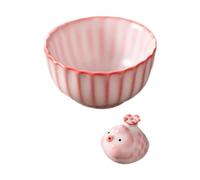 Wmqbjta Tasse à Thé En Céramique Décorée D'un Animal En Peluche et D'un Mini-animal, Idéale pour Le Bureau, 8.5x4.7 Cm