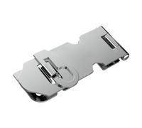 Wmqbjta Verrou de Porte Serrure Loquet Acier Inoxydable Robuste Compatible avec Cabanons Tiroirs Coffres Fenêtres Adapté pour Habitation Garage Atelier, L