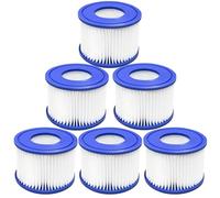 Wmzjnljy Lot de 6 cartouches filtrantes de type VI pour piscine Best-way, Coleman SaluSpa, Palm Springs (D2-6)