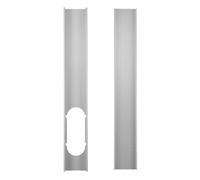 WNBFTTK Connecteur Tuyau Climatiseur 2 pièces for kit de glissière fenêtre climatiseur Plaque Accessoires durables Tuyau d'échappement Adaptateur Ventilation Carte Tube Portable connecteur Maison